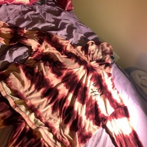 two piece Justice pajamas set XL girls